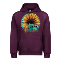 Mauve Wine Simply Blessed Urban Hoodie - JahusDesignShop