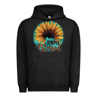 Pigment Black Simply Blessed Urban Hoodie - JahusDesignShop