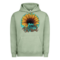 Pigment Oil Green Simply Blessed Urban Hoodie - JahusDesignShop