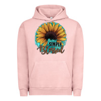Pigment Salmon Simply Blessed Urban Hoodie - JahusDesignShop