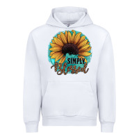 White Simply Blessed Urban Hoodie - JahusDesignShop