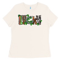 Bone Lucky horseshoe St. Patrick's Day Ladies Tee - CowGirlArtShop