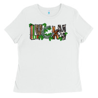 White Lucky horseshoe St. Patrick's Day Ladies Tee - CowGirlArtShop