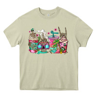 Mossy skeleton summer coffee cups Heavy Core Tee - Jasminsmagicworld