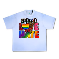 Grape Ice spread love not hate Urban Heavy Tee - FaDigitalArtStudio