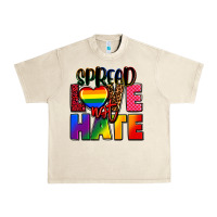 Sandshell spread love not hate Urban Heavy Tee - FaDigitalArtStudio