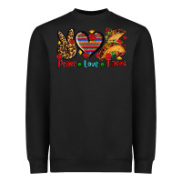Black peace love tacos Heavyweight Sweatshirt - AdoDesignShop