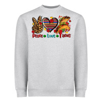 Peace Love Tacos Heavyweight Sweatshirt | Teevron