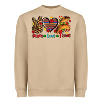 Mushroom peace love tacos Heavyweight Sweatshirt - AdoDesignShop