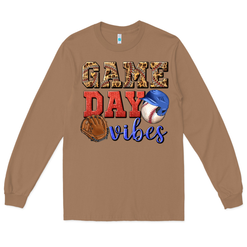 Game Day Vibes Long Sleeve Tee by BundleAndBundleShop | Teevron