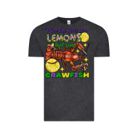 Vintage Black when life gives you lemons boil some crawfish mard Vintage Tee - FaDigitalArtStudio