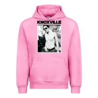 Fuchsia Pink johnny knoxville Urban Hoodie - DesigneFamous
