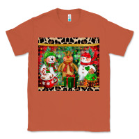 Copper christmas snowman polar bear reindeer Classic Tee - CowGirlArtShop