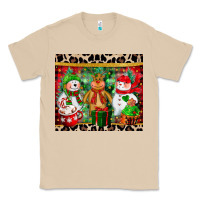 Mushroom christmas snowman polar bear reindeer Classic Tee - CowGirlArtShop