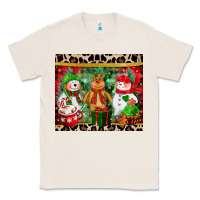 Natural christmas snowman polar bear reindeer Classic Tee - CowGirlArtShop