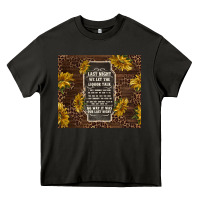 Asphalt we let the liquor talk with sunflowers Heavy Core Tee - TumblerDesignByShophia