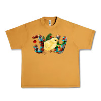 Peanut Butter Christmas Joy With Chick Urban Heavy Tee - RanaPortraitStore
