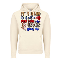 Vintage Artic It's Hard To Beat A Person Who Never Gives Up Vintage Hoodie - BundleAndBundleShop
