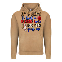Vintage Camel It's Hard To Beat A Person Who Never Gives Up Vintage Hoodie - BundleAndBundleShop