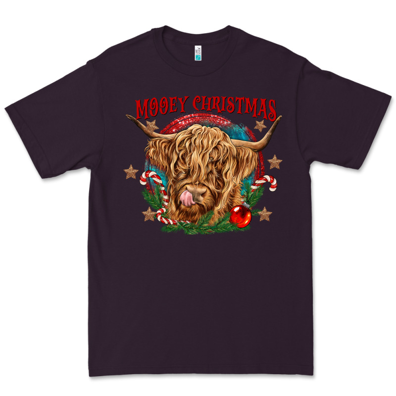 Mooey Christmas Premium Tee by CowGirlArtShop | Teevron