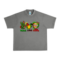 Tornado Peace love Juneteenth Urban Heavy Tee - FaDigitalArtStudio