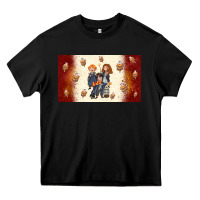 Black cartoon wizards Heavy Core Tee - TumblerDesignByShophia