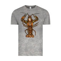 Cloud Rock Crawfish Vintage Tee - FaDigitalArtStudio
