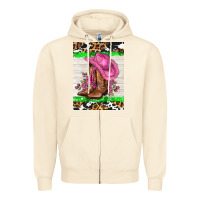 Sandshell cowgitl hat and roses Zipper Hoodie - AdoDesignShop