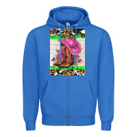 True Royal cowgitl hat and roses Zipper Hoodie - AdoDesignShop
