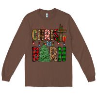 Chestnut christ is born Long Sleeve Tee - FaDigitalArtStudio