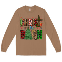 Toasted Coconut christ is born Long Sleeve Tee - FaDigitalArtStudio