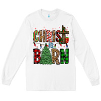 White christ is born Long Sleeve Tee - FaDigitalArtStudio