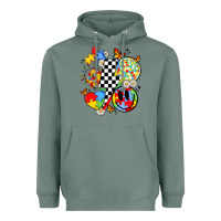 Sage retro autism awareness Heavyweight Hoodie - JahusDesignShop