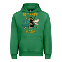 Emerald Blessed To Bee Nana Urban Hoodie - JahusDesignShop