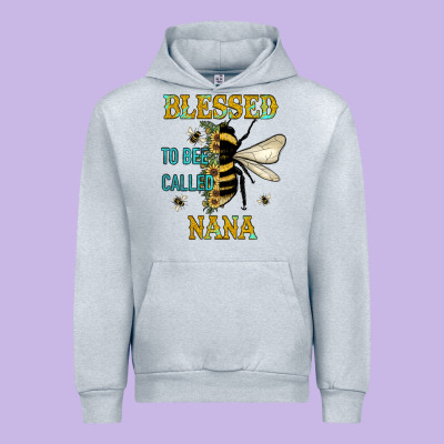 Blessed To Bee Nana Urban Hoodie Designed By Jahusdesignshop