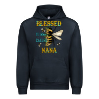 Navy Blessed To Bee Nana Urban Hoodie - JahusDesignShop