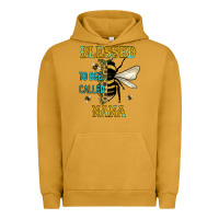 Pigment Peanut Butter Blessed To Bee Nana Urban Hoodie - JahusDesignShop