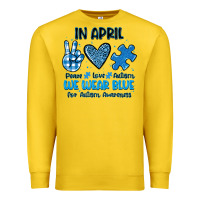 Lemon in april we wear blue Premium Sweatshirt - JahusDesignShop