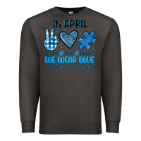 Smoke in april we wear blue Premium Sweatshirt - JahusDesignShop
