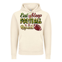 Vintage Artic eat sleep football repeat Vintage Hoodie - BundleAndBundleShop