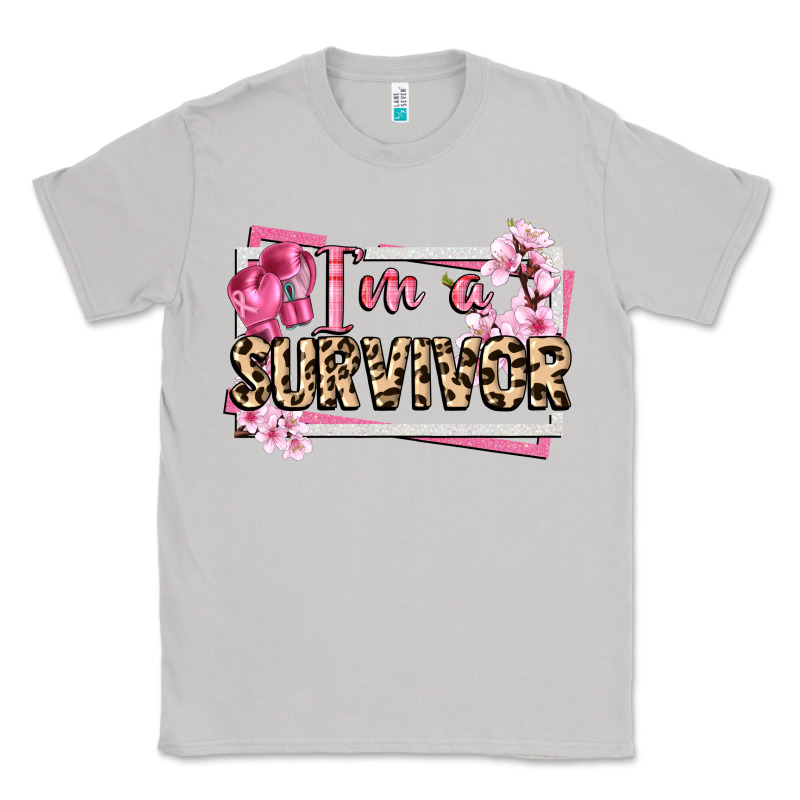 Im A Survivor Cancer Awareness Classic Tee by CowGirlArtShop | Teevron