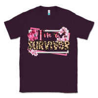 Plum im a survivor cancer awareness Classic Tee - CowGirlArtShop