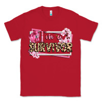 Red im a survivor cancer awareness Classic Tee - CowGirlArtShop