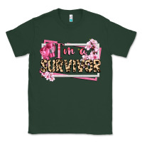 Sports Green im a survivor cancer awareness Classic Tee - CowGirlArtShop