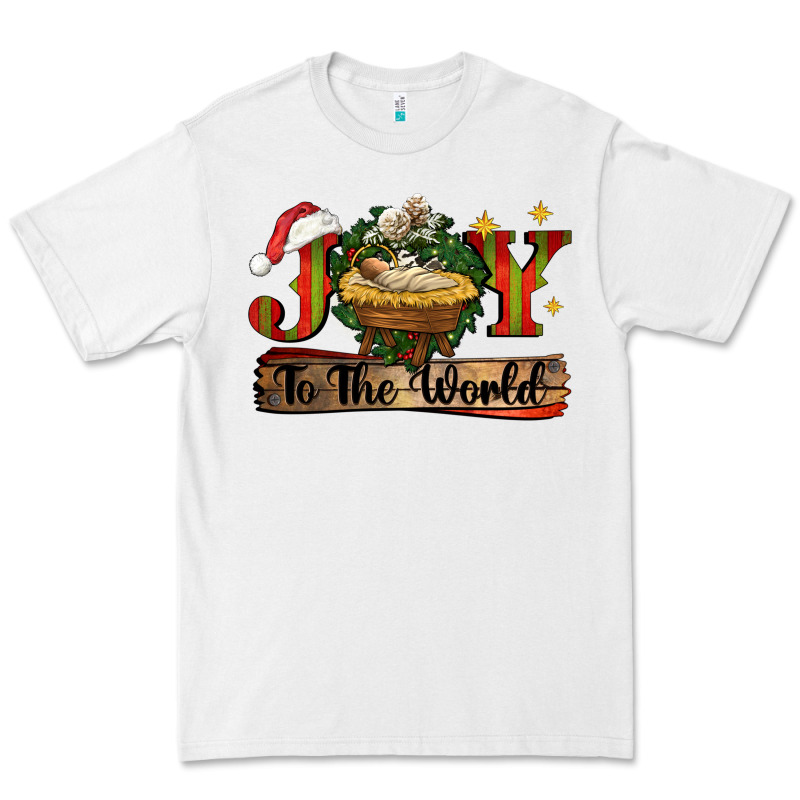Joy To The World Premium Tee by CowGirlArtShop | Teevron