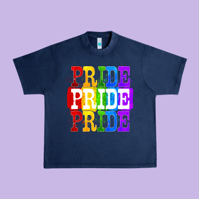 Pride Pride Pride Urban Heavy Tee Designed By Fadigitalartstudio