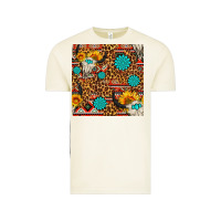 Vintage Arctic western aztec bull skull seamless pattern Vintage Tee - FaDigitalArtStudio