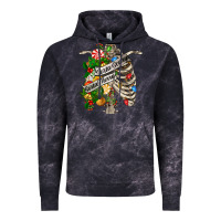 Cloud Black sorta merry sorta scary chest Vintage Hoodie - FaDigitalArtStudio
