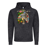 Vintage Black sorta merry sorta scary chest Vintage Hoodie - FaDigitalArtStudio