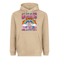 Mushroom you can go kick rocks with open toed shoes Heavyweight Hoodie - JahusDesignShop